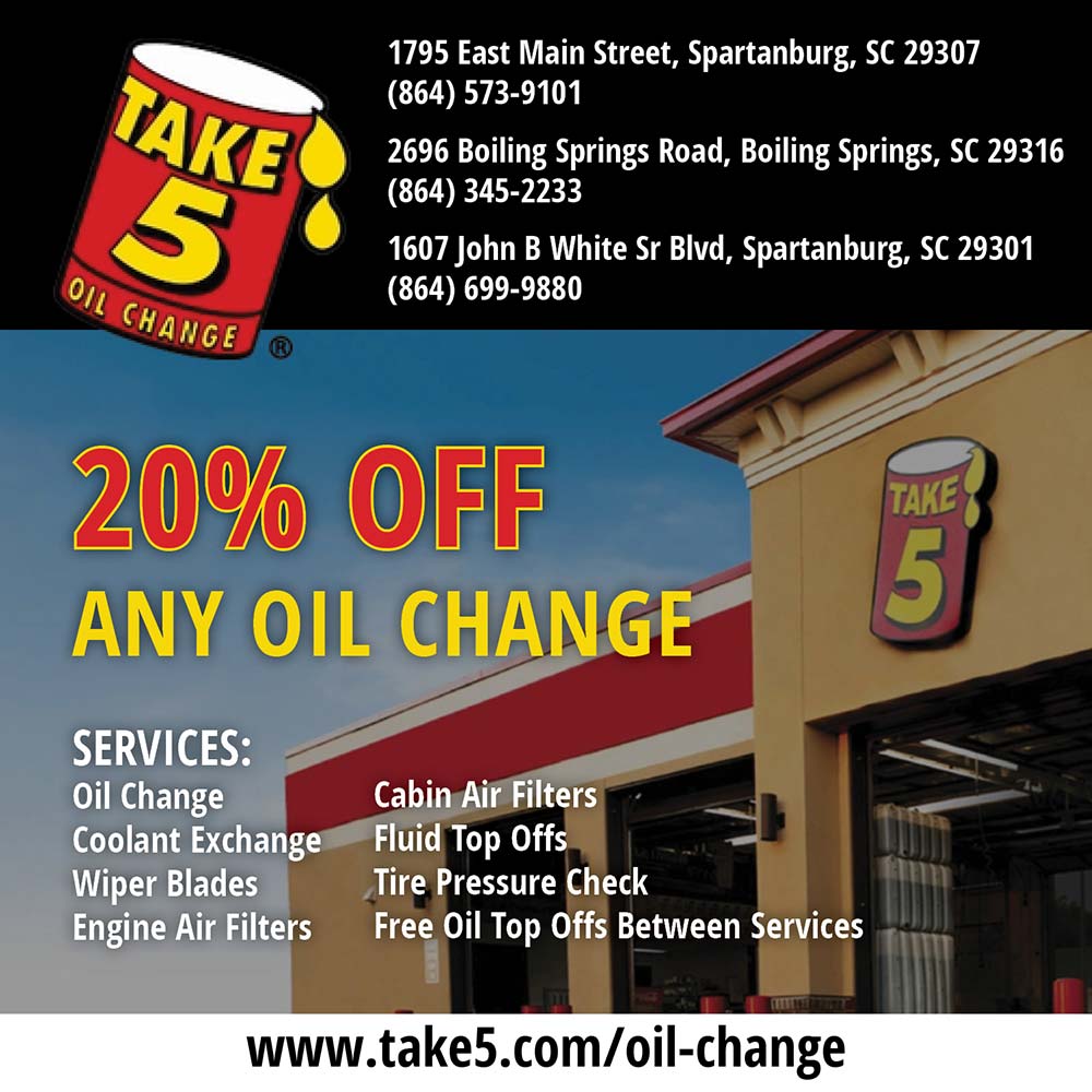 Take 5 Oil Change